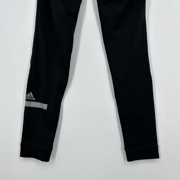 Adidas by Stella McCartney The Performance Fold-Over Full Length Leggings Black - Picture 10 of 13
